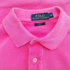 Polo Ralph Lauren Stl M Färg Rosa Krage Herr Polo Kortärmad Material Bomull 100%