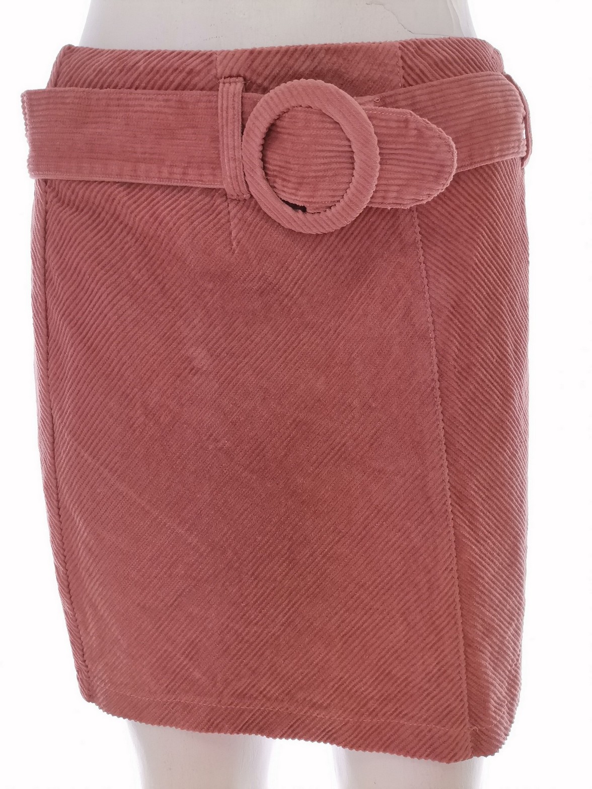 Denim Co. Stl 10 (38) Färg Rosa Minikjol Kjol Kort Material Bomull 100%