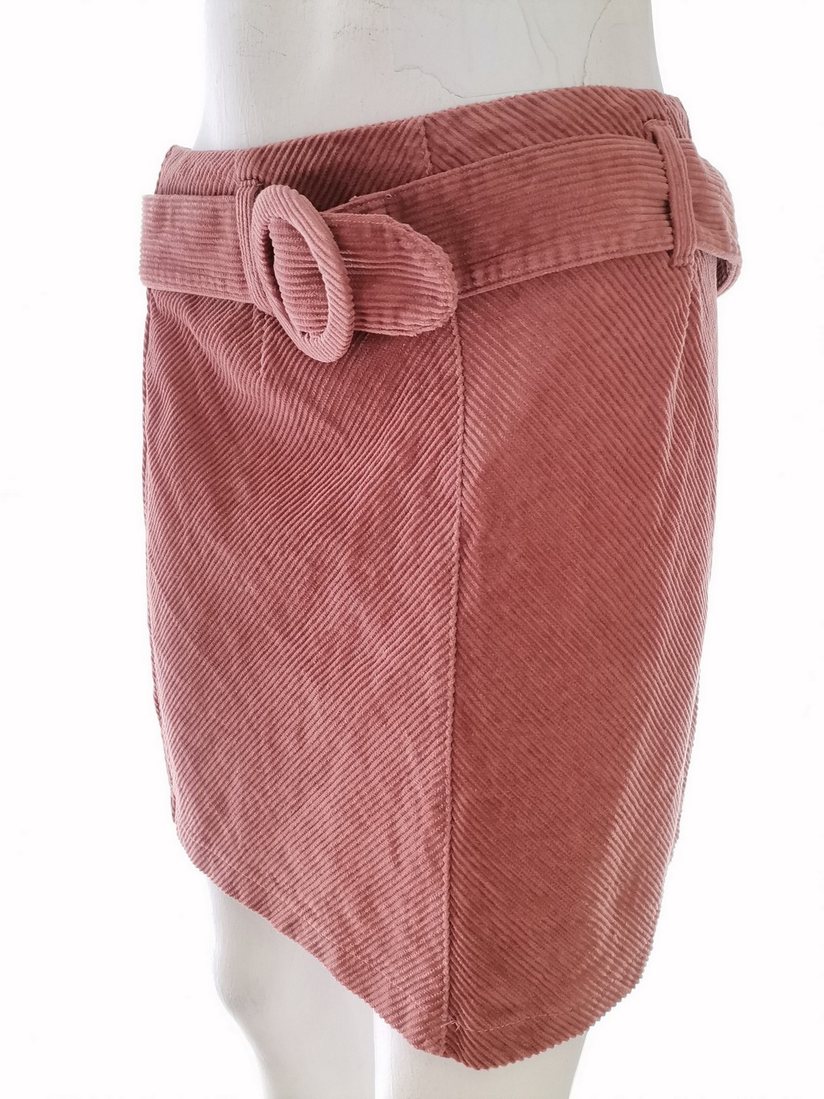 Denim Co. Stl 10 (38) Färg Rosa Minikjol Kjol Kort Material Bomull 100%