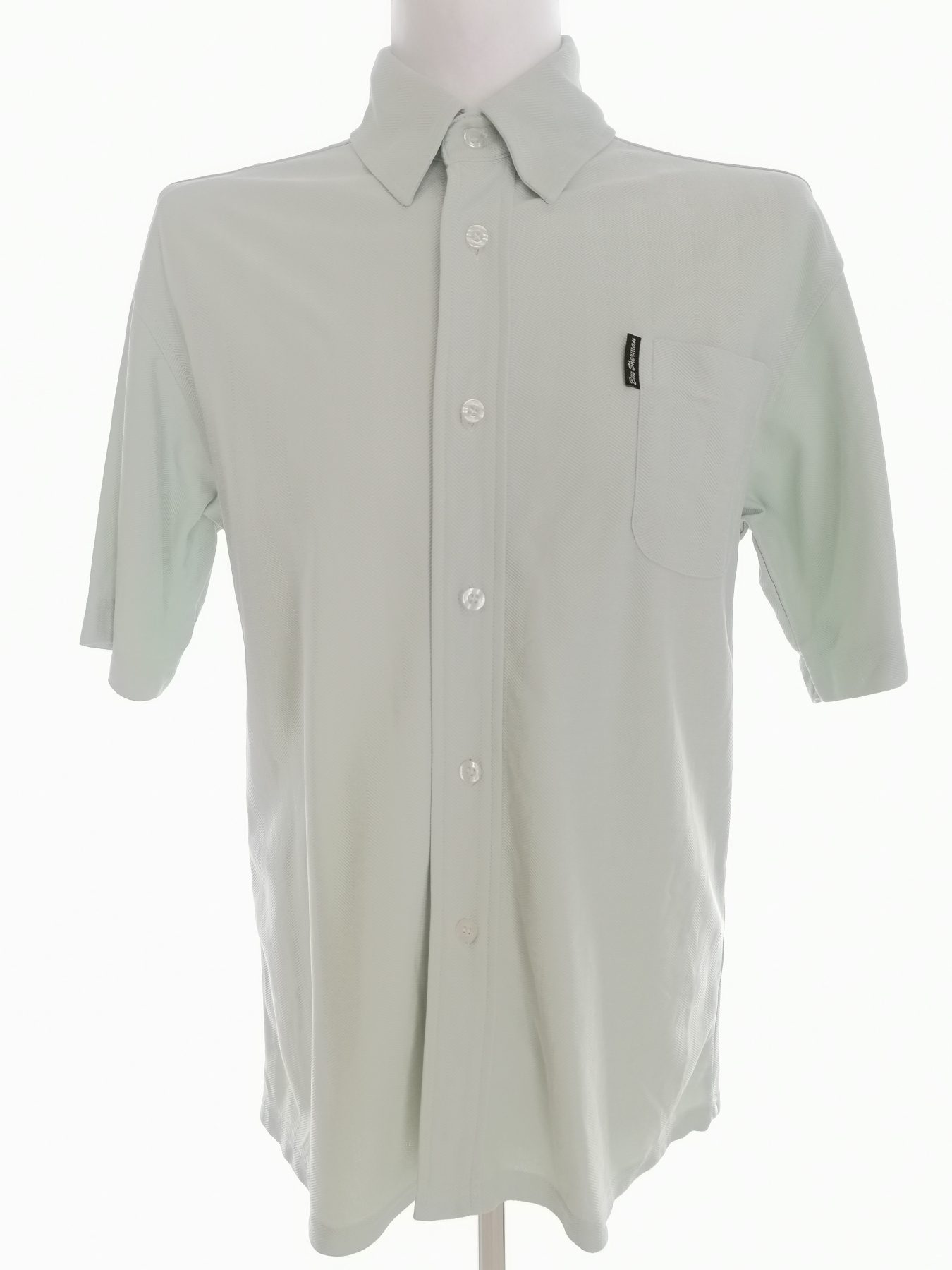 BEN SHERMAN Stl 3 (L) Färg Mintgrön Krage Herr Polo Kortärmad