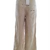 Object Stl 34 Färg Beige Casual Byxor Material Lin 100%