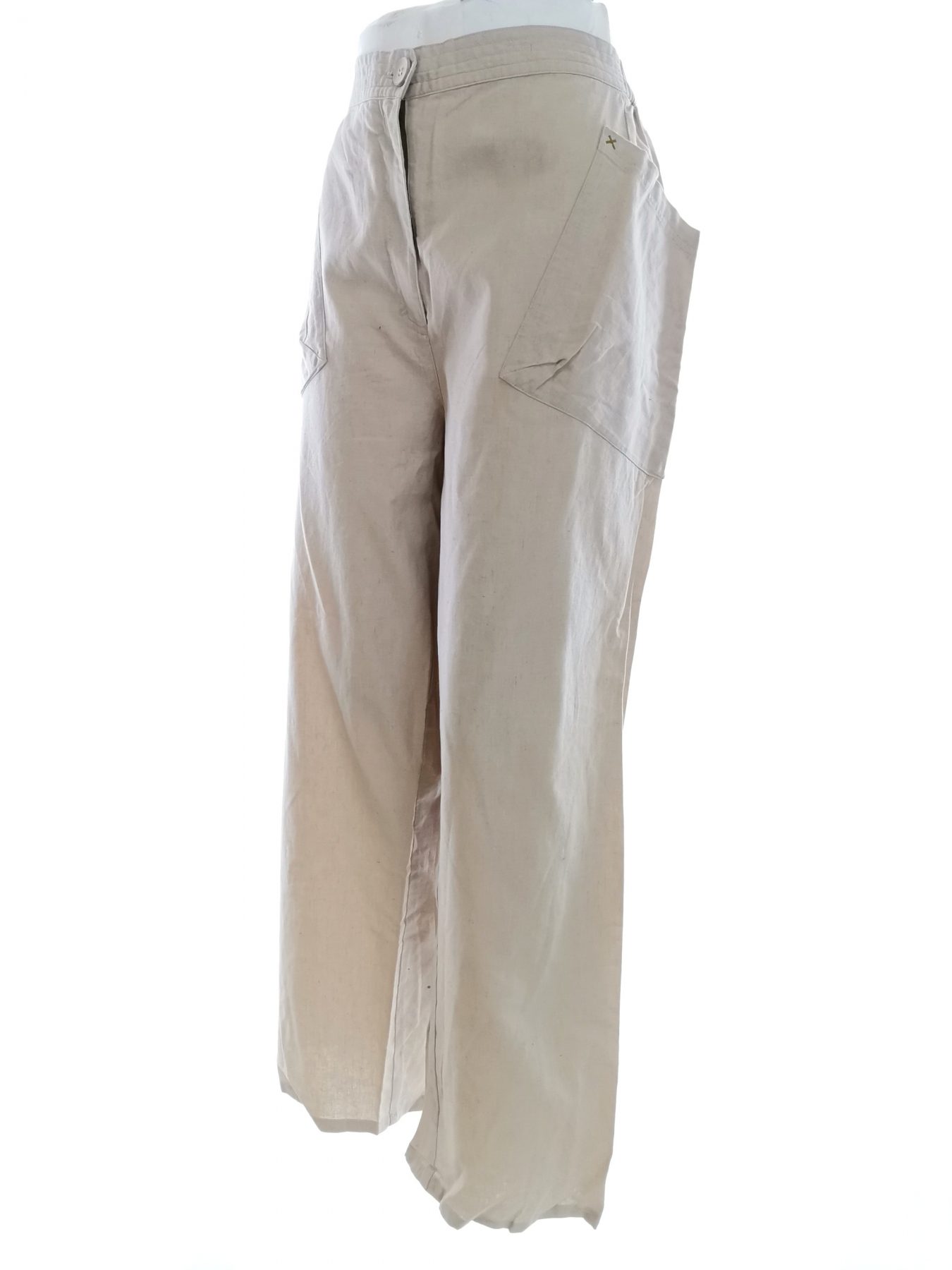 Gudrun Sjödén Stl XL Färg Beige Casual Byxor Material Lin