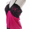 Morgan Stl 40 Färg Fuchsia Halter Blus Ärmlös