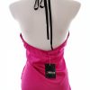 Morgan Stl 40 Färg Fuchsia Halter Blus Ärmlös