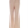 Elisa cavaletti Stl M Färg Beige Eleganta Byxor Material Lin 100%