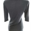 Filippa k Stl S Färg Marinblå Rund urringning T-shirt Kortärmad Material Tencel 100%