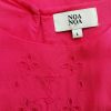 Noa noa Stl L Färg Rosa Rund urringning Blus Ärmlös Material Viskos