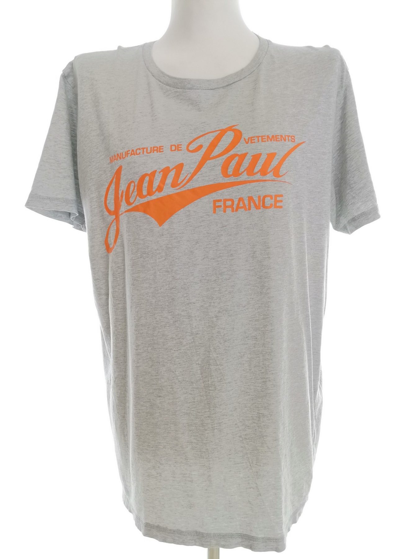 Jean paul Stl XL Färg Grå Herr T-shirt Kortärmad