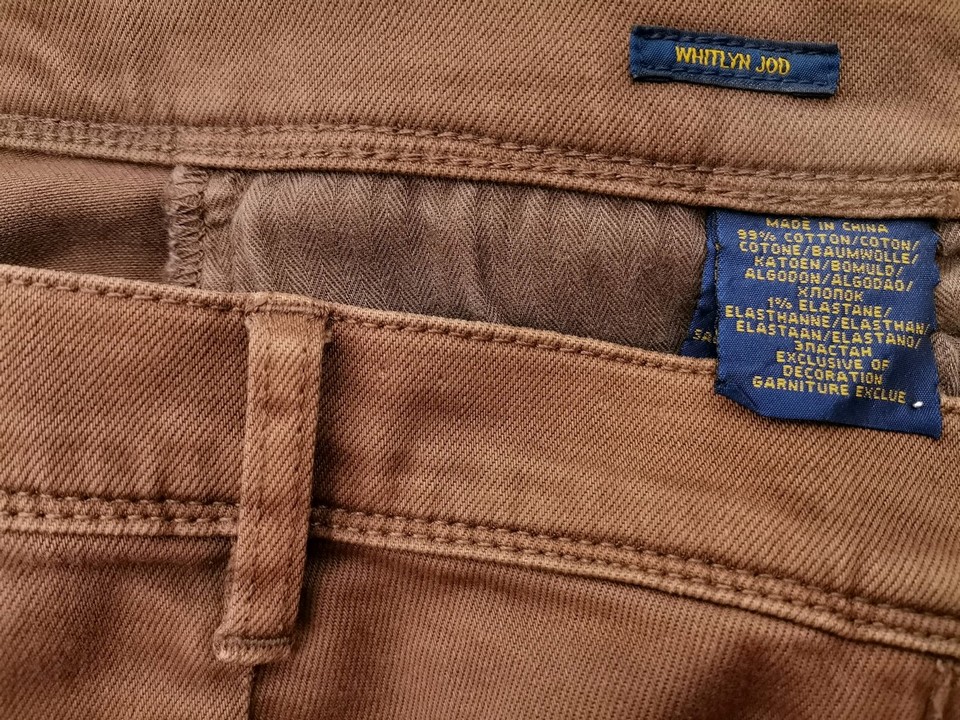 Polo Ralph Lauren Stl 27 Färg Brun Jeans Material Bomull