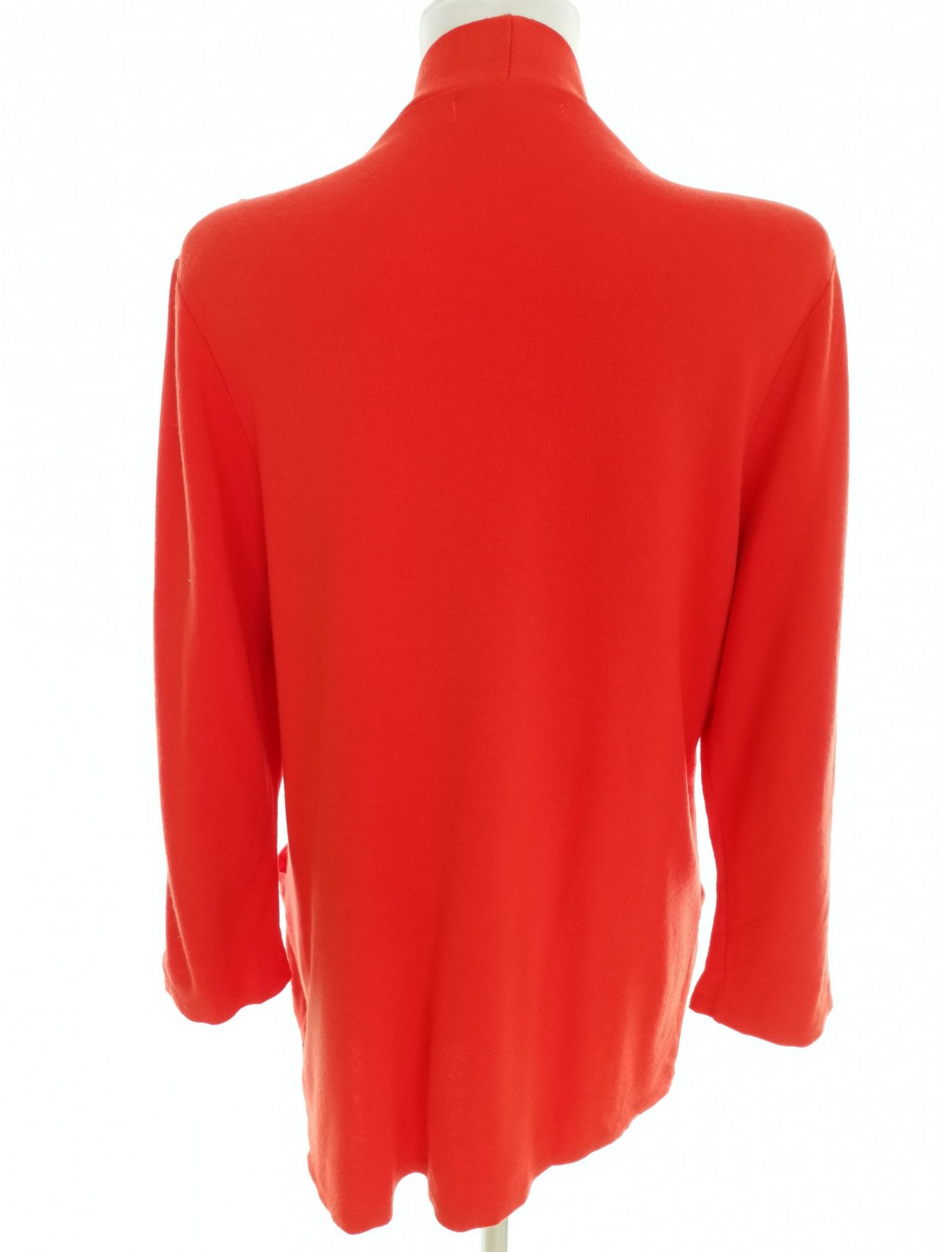 Bassini Stl 20 (48) Färg Orange Rund urringning Blus ärm 3/4 Material Viskos