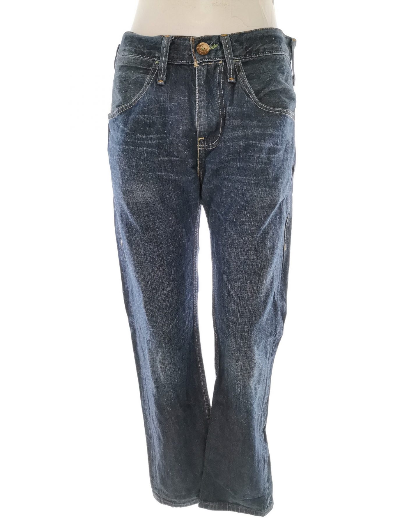 Levis Stl W31 L32 Färg Blå Jeans Material Bomull 100%