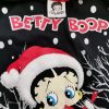 Betty Boop Stl 12/14 (40/42) Färg Svart Rund urringning Blus Långärmad Material Bomull 100%