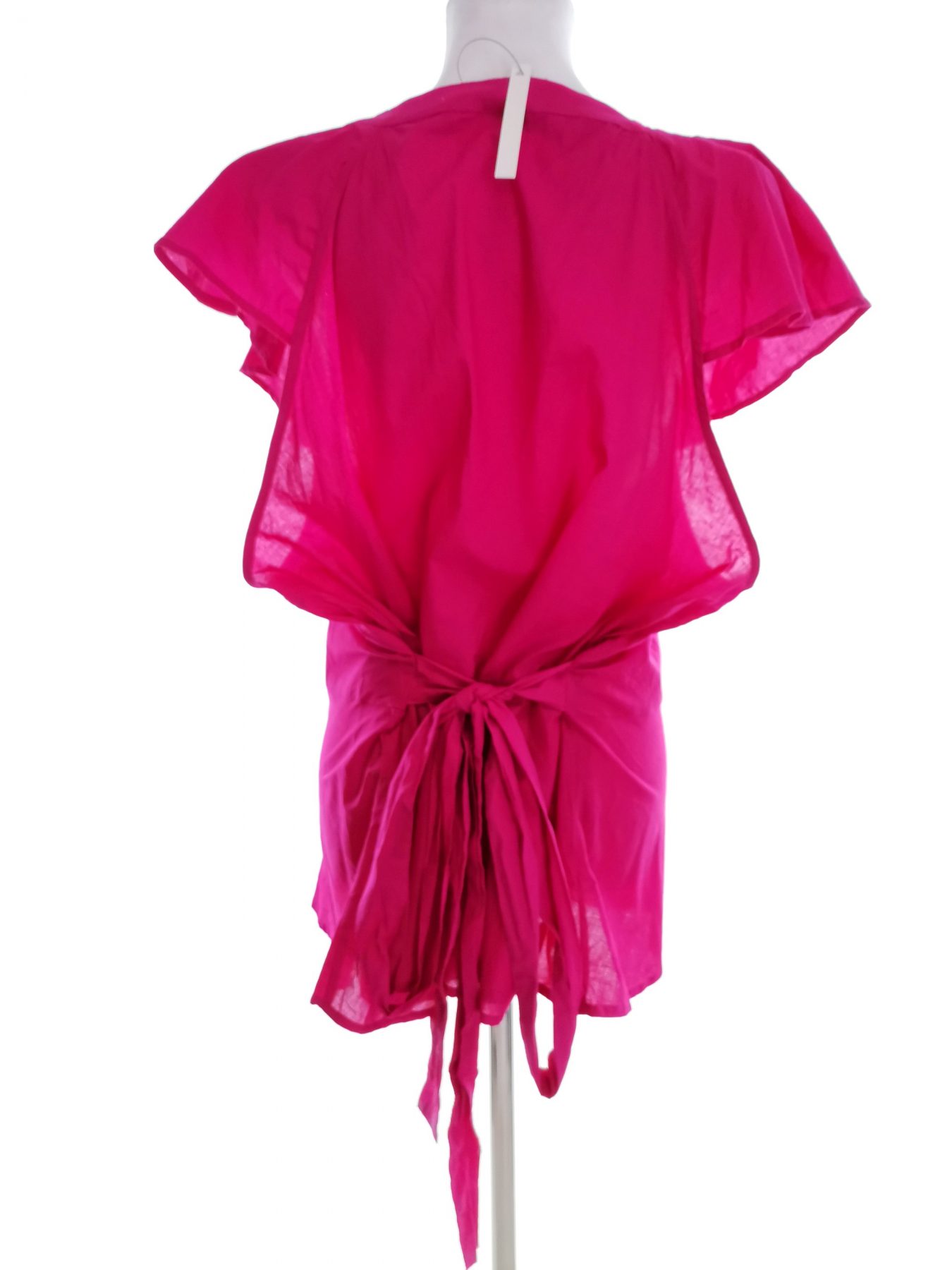 ASOS Stl 24 (52) Färg Fuchsia V-ringning Blus Kortärmad Material Bomull 100%