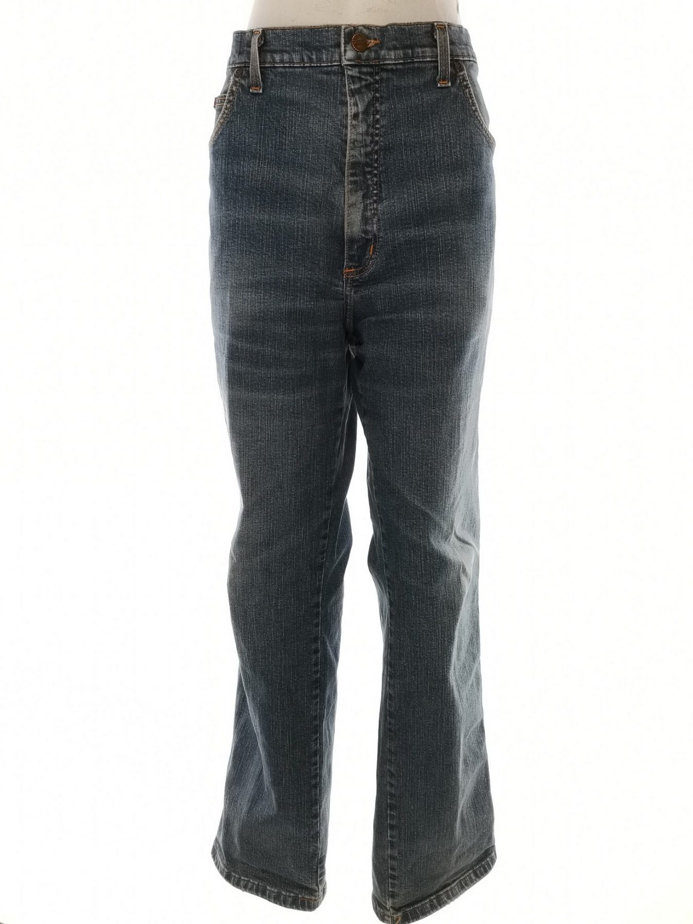 Wrangler Stl W40 L32 Färg Blå Jeans Material Bomull