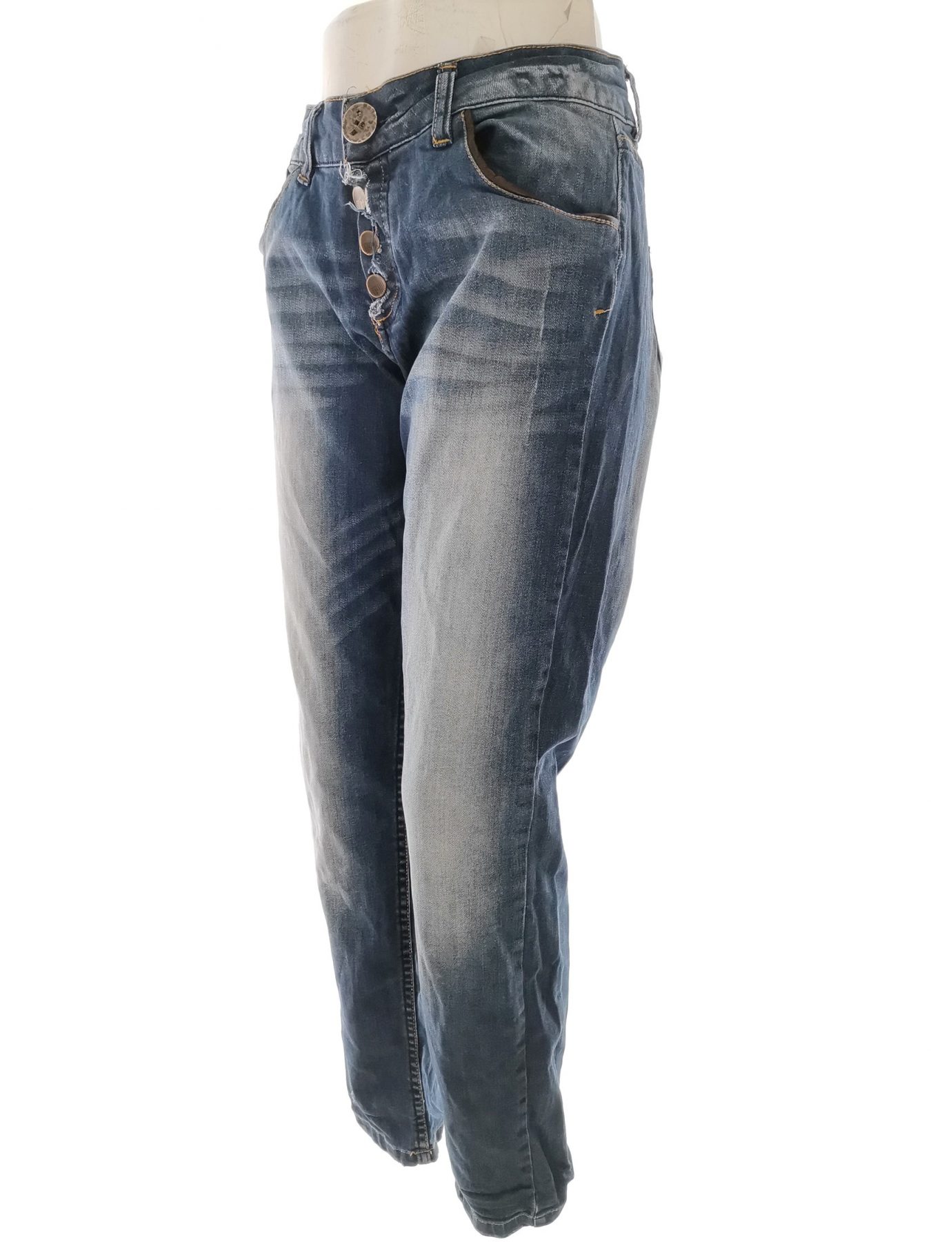 DESIGUAL Stl 32 Färg Blå Jeans Material Bomull