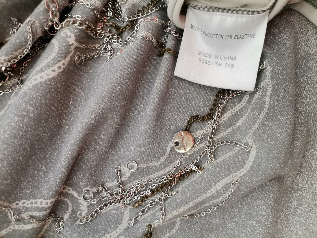 Karen MILLEN Stl 6 (34) Färg Elfenben U-ringning Blus ärm 3/4 Material Bomull