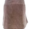 H&m Stl 38 Färg Beige Minikjol Kjol Kort