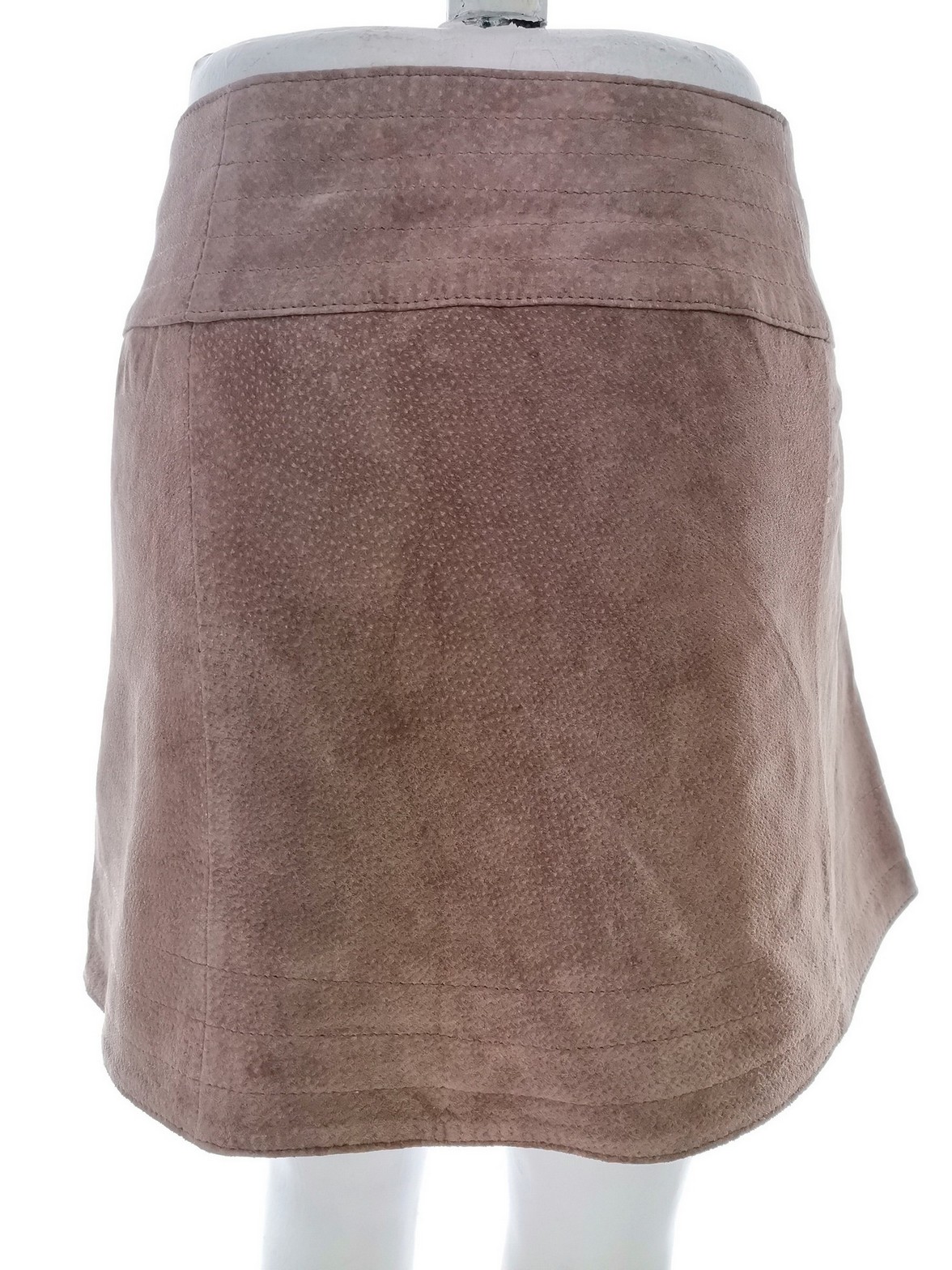 H&m Stl 38 Färg Beige Minikjol Kjol Kort