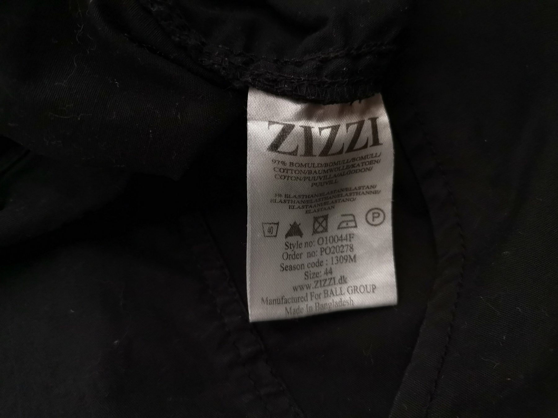 Zizzi Stl 44 Färg Svart Shorts Material Bomull