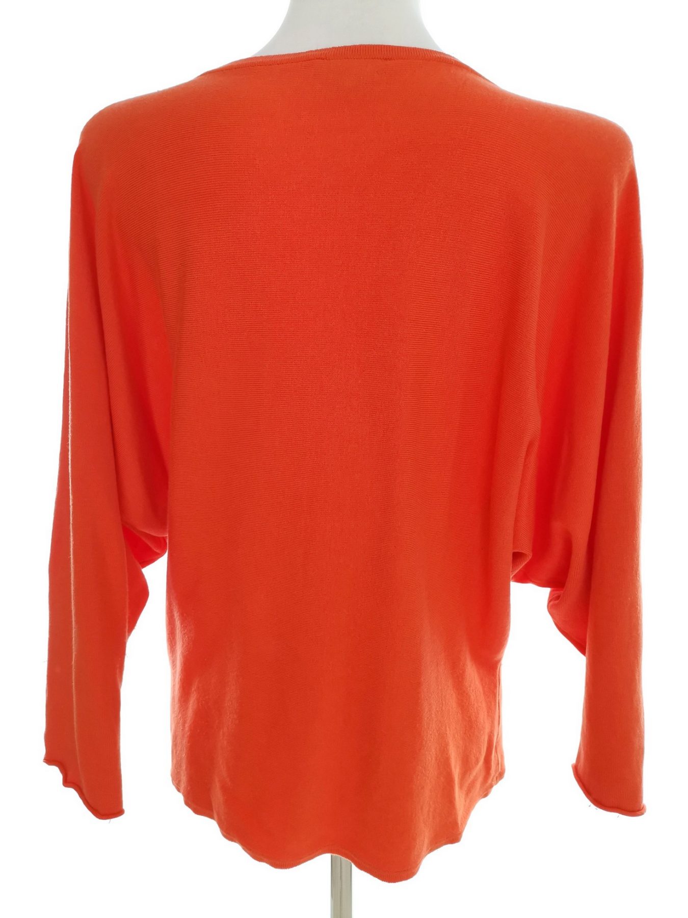 BITTE KAI RAND Stl M Färg Orange Rund urringning Blus ärm 3/4 Material Viskos