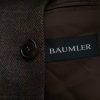 BAUMLER Stl 27 (XXL) Färg Brun Rutigt Herr Kavaj Långärmad Material Jungfrulig ull 100%