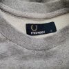 Fred Perry Stl S Färg Grå Herr Tröja Långärmad Material Bomull 100%