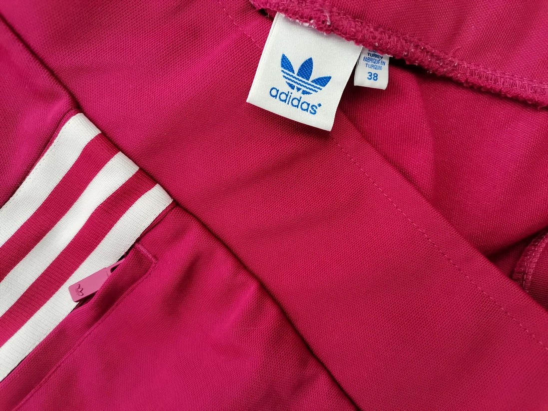 Adidas Stl 38 Färg Fuchsia Eleganta Byxor Material Bomull