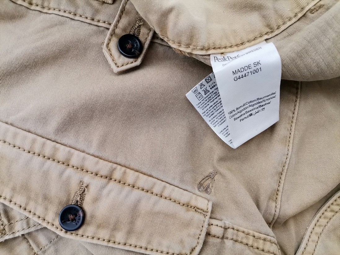 Peak performance Stl M Färg Beige A-linjekjol Knälängd Material Bomull 100%