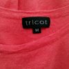 Tricot Stl M Färg Rosa U-ringning Blus Ärmlös Material Lin 100%