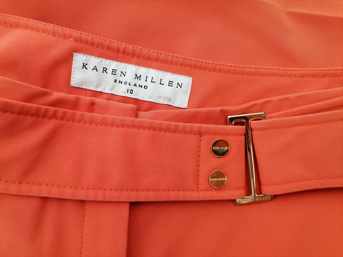 Karen MILLEN Stl 10 (36) Färg Orange Eleganta Byxor