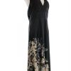 Vero moda Stl 42 Färg Svart Halter Maxi Klänning Ärmlös Lång