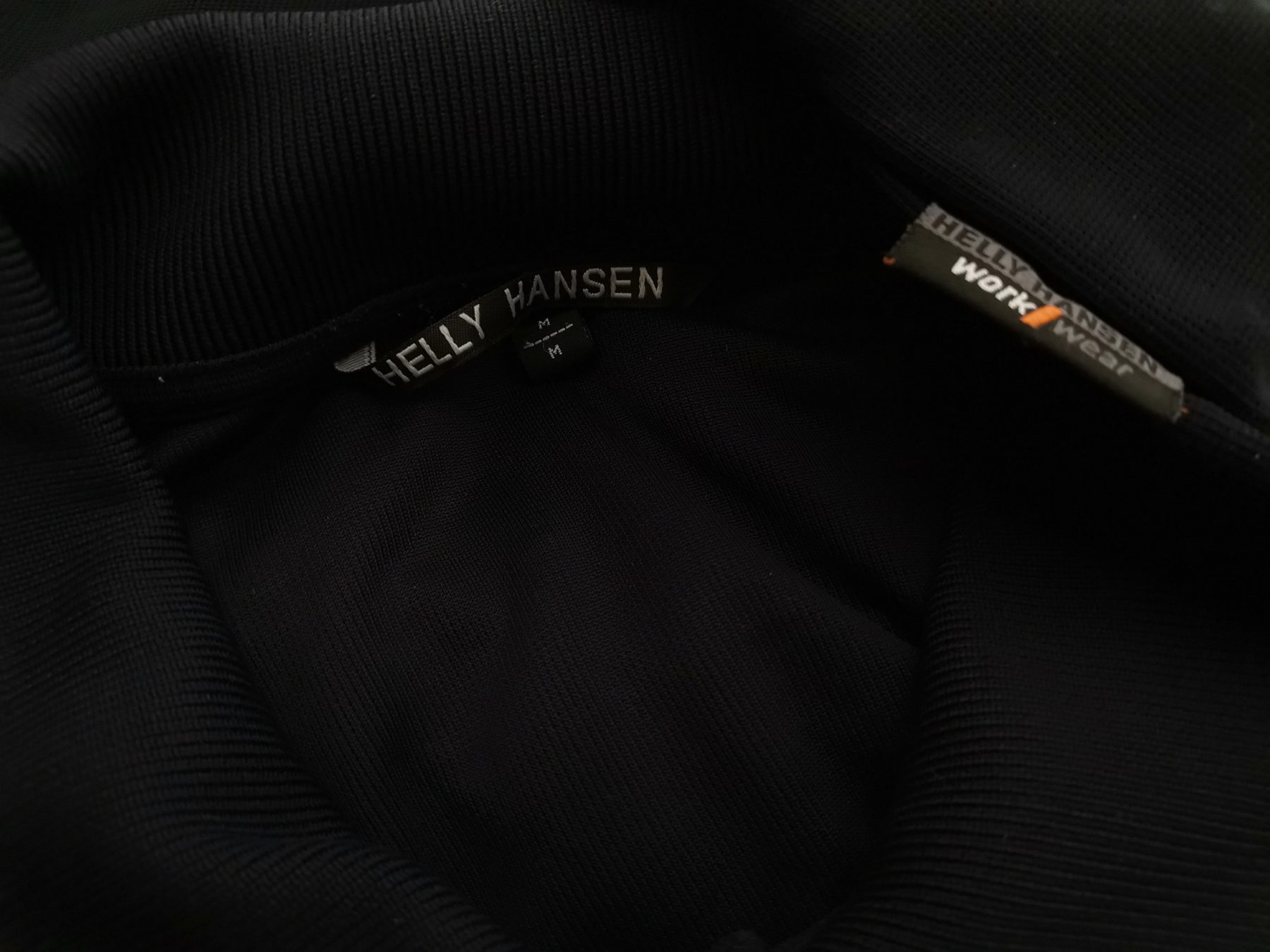 HELLY HANSEN Stl M Färg Svart Krage Herr Polo Kortärmad