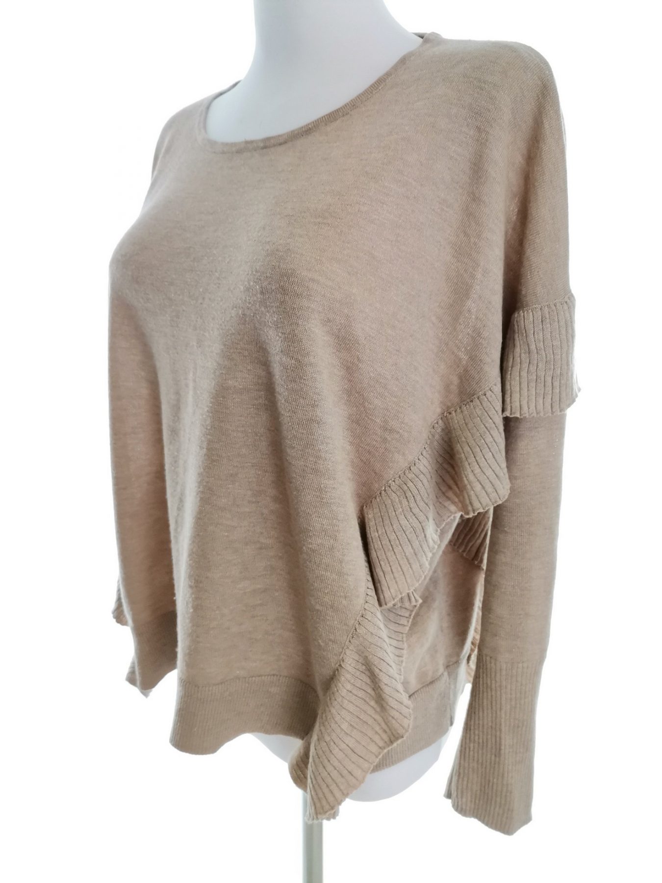 InWear Stl S Färg Beige Båtringning Tröja Långärmad Material Viskos Finstickat