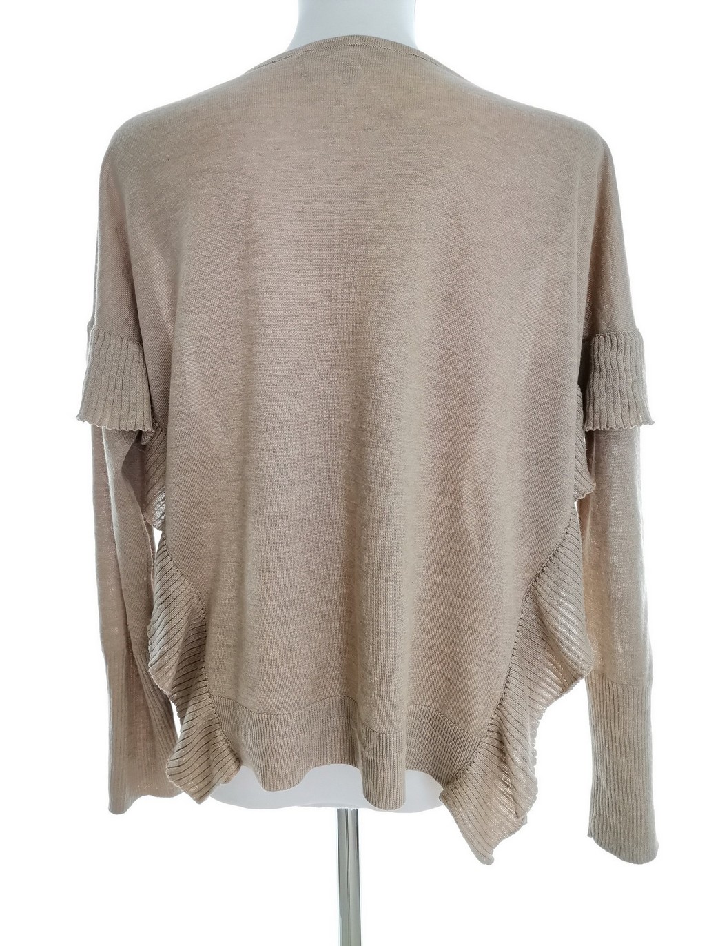 InWear Stl S Färg Beige Båtringning Tröja Långärmad Material Viskos Finstickat