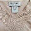 Banana Republic Stl L Färg Beige V-ringning Tröja Långärmad Material Siden Finstickat