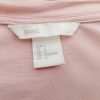 H&m Stl L Färg Rosa V-ringning Tunika blus Kortärmad Material Viskos 100%