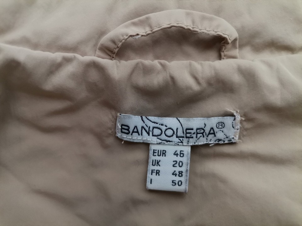 BANDOLERA Stl 46 Färg Beige Kappa Långärmad