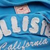 Hollister Stl XL Färg Blå Rund urringning Blus Ärmlös Material Bomull 100%