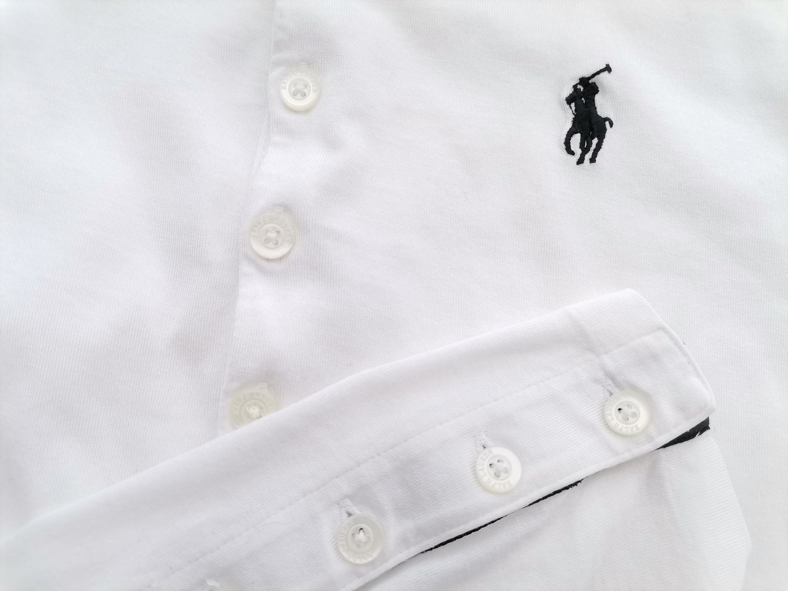 Ralph lauren golf Stl L Färg Vit Krage Herr Polo Kortärmad Material Bomull 100%