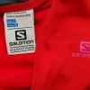 SALOMON Stl S Färg Röd Sweatshirt med Dragkedja Långärmad