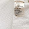 ACNE Studios Stl S Färg Vit Rund urringning Blus Kortärmad