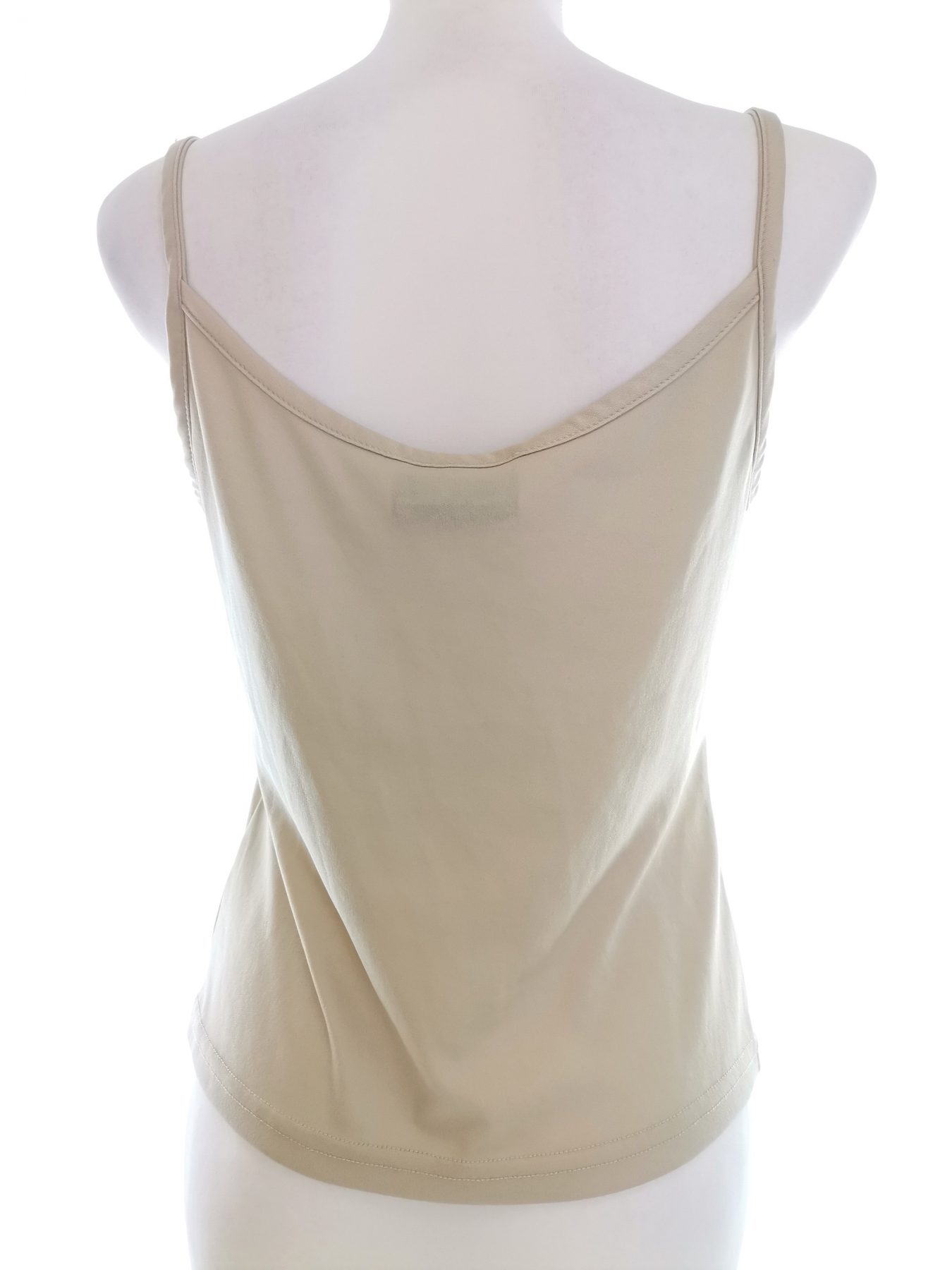 Joseph Ribkoff Stl 10 (38) Färg Beige U-ringning Blus Ärmlös