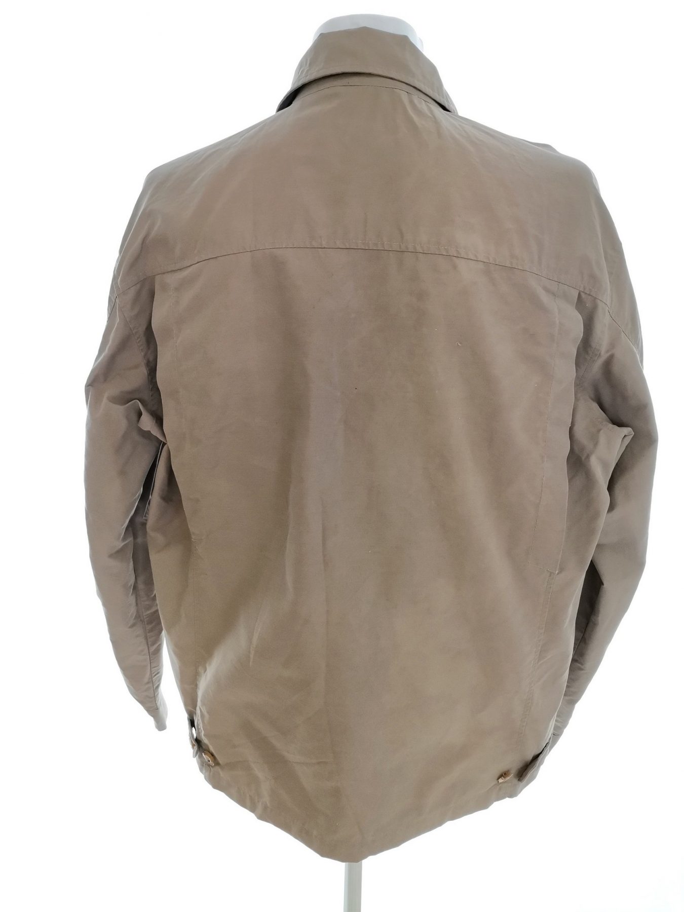 Tenson Stl 52 (XL) Färg Beige Herr Jacka Långärmad Material Bomull