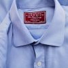 Charles Tyrwhitt Stl 16 (41) Färg Blå Krage Herr Skjorta, elegant Långärmad Material Bomull 100%