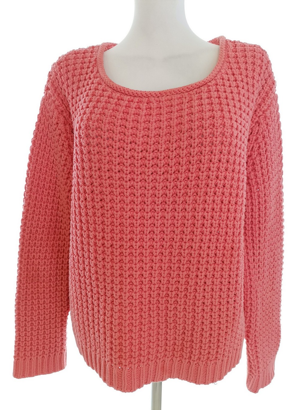 ACNE Studios Stl M Färg Rosa Rund urringning Tröja Långärmad Material Bomull 100% Grovstickat