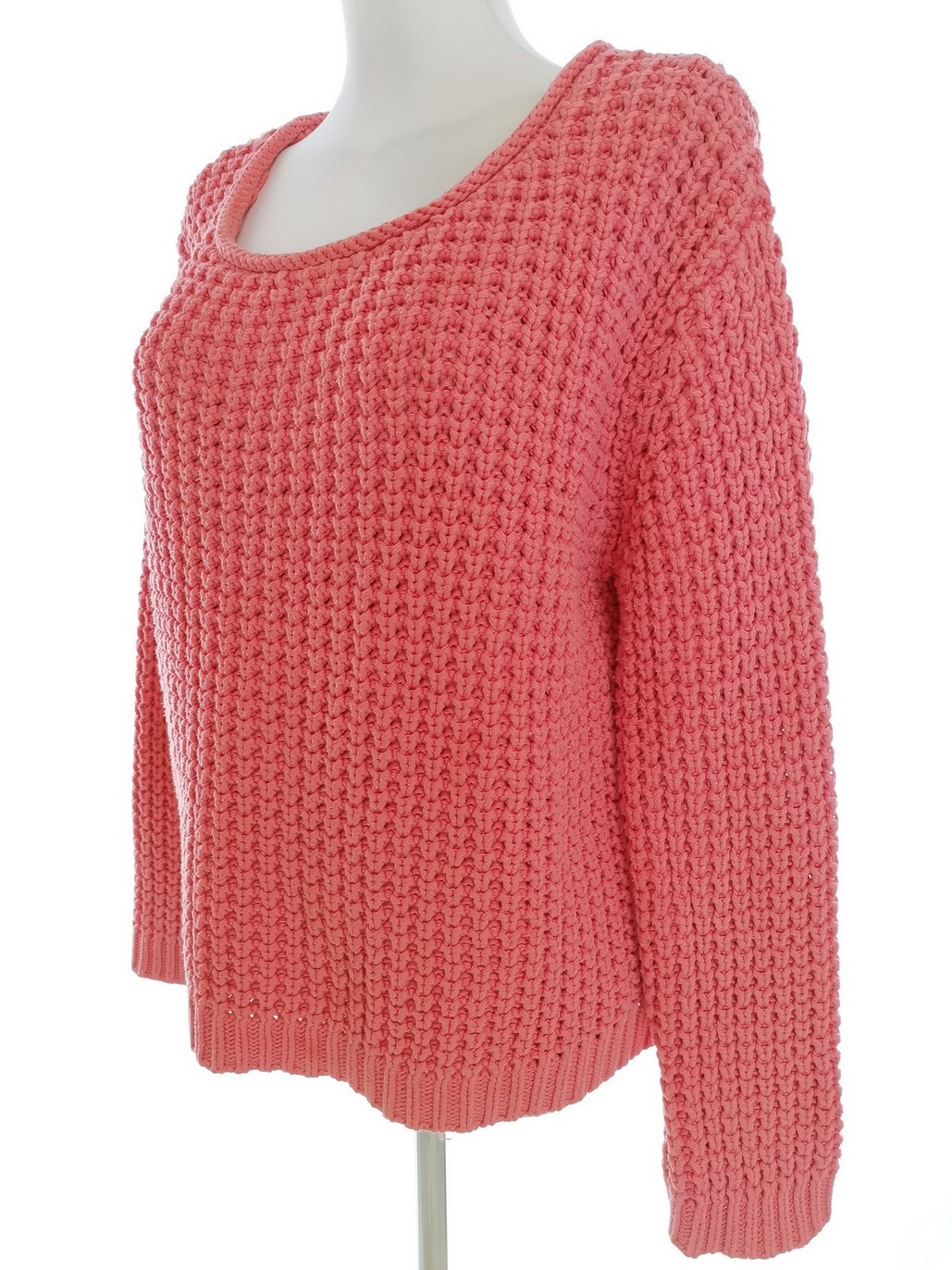 ACNE Studios Stl M Färg Rosa Rund urringning Tröja Långärmad Material Bomull 100% Grovstickat