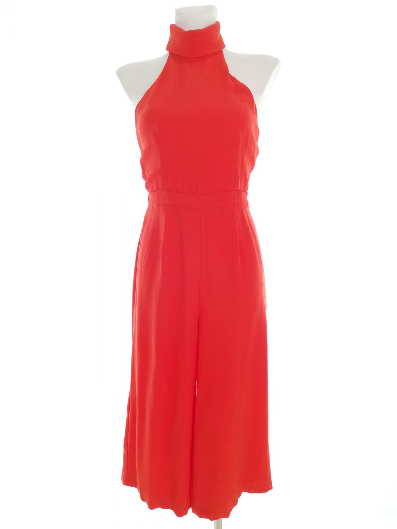 River island Stl 8 (34) Färg Orange Overall Ärmlös Material Viskos