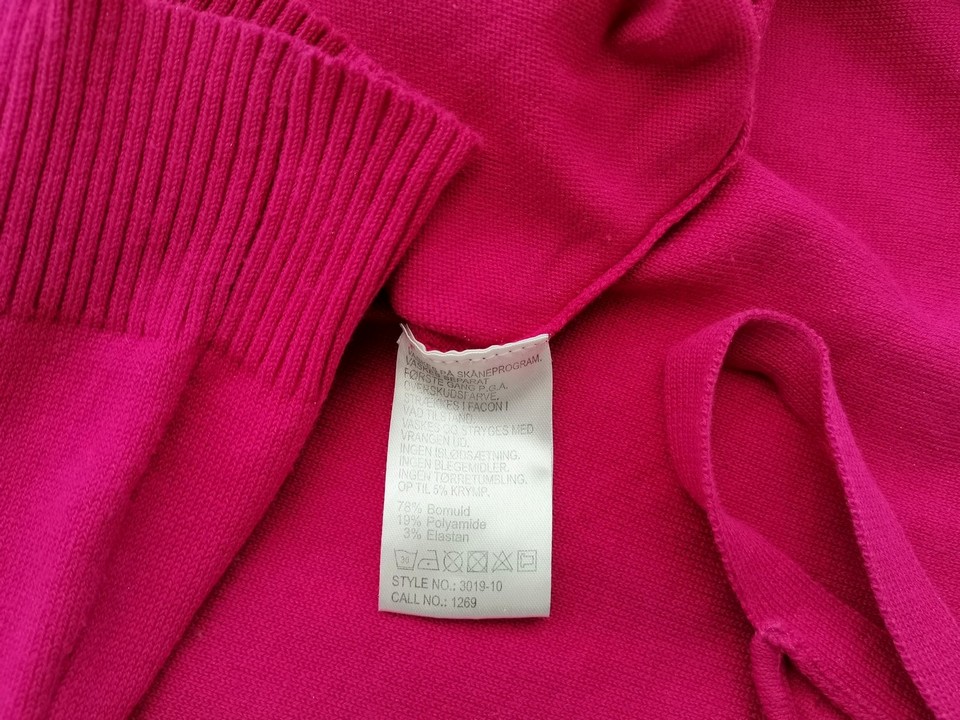 Fransa Stl L Färg Fuchsia U-ringning Blus Ärmlös Material Bomull