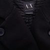 AX Armani Exchange Stl M Färg Svart Krage Kavaj med knappar Långärmad Material Bomull 100%