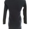 ACNE Studios Stl 10 (36) Färg Marinblå Rund hals Blus ärm 3/4 Material Bomull 100%